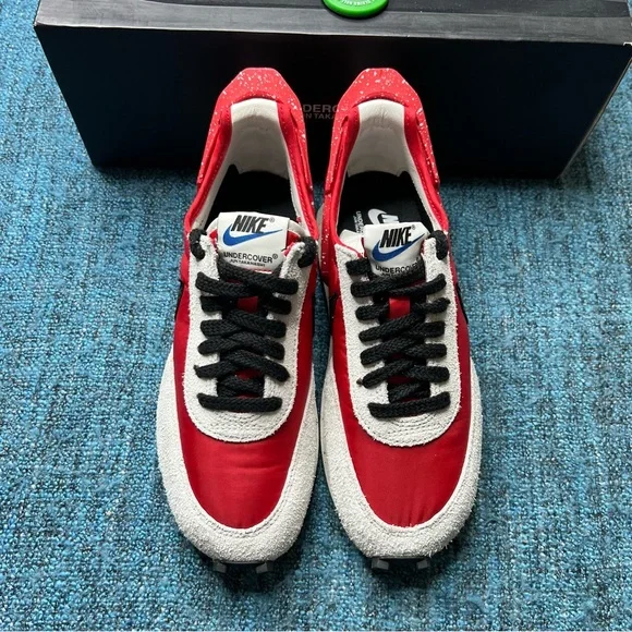 Nike Daybreak Undercover Sneakers in University Red Black